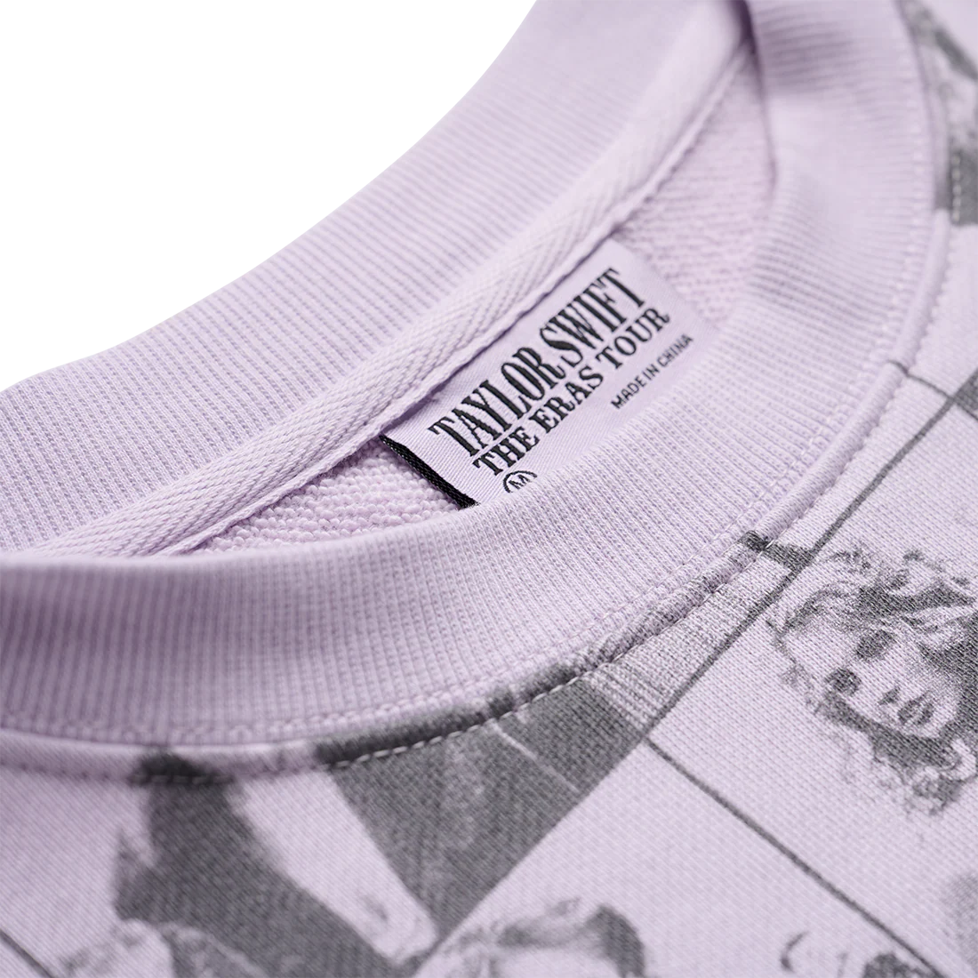 Taylor Swift | The Eras Tour Cropped Lavender Pullover