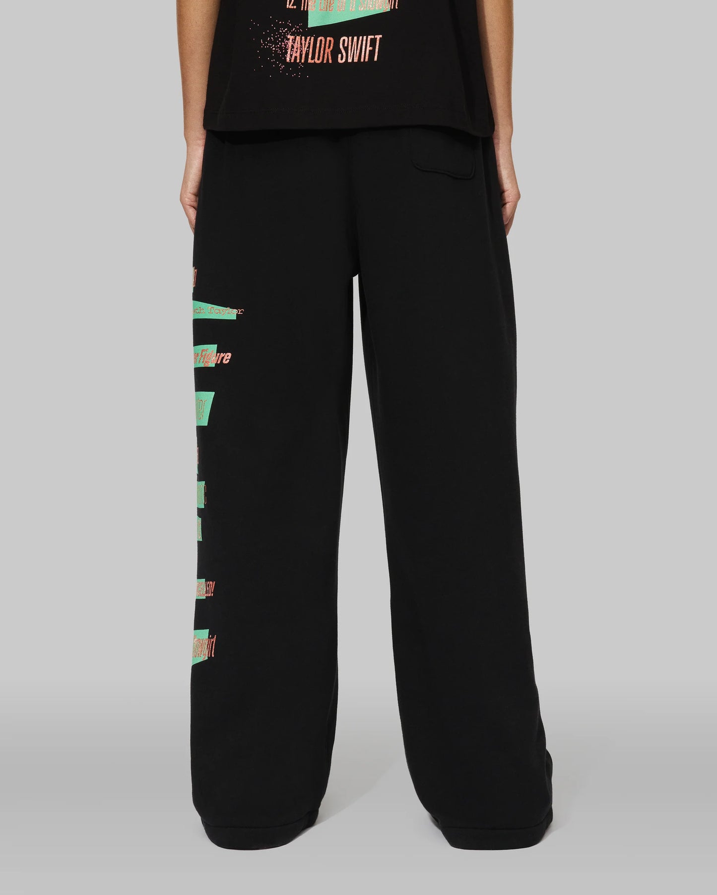 The Life of a Showgirl Tracklist Black Sweatpants