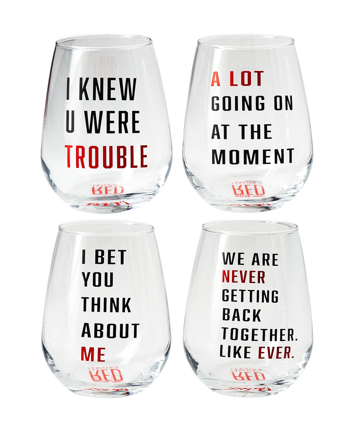 Red (Taylor's Version) Glass Set