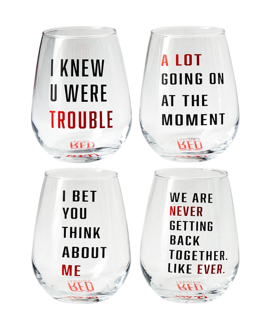 Red (Taylor's Version) Glass Set