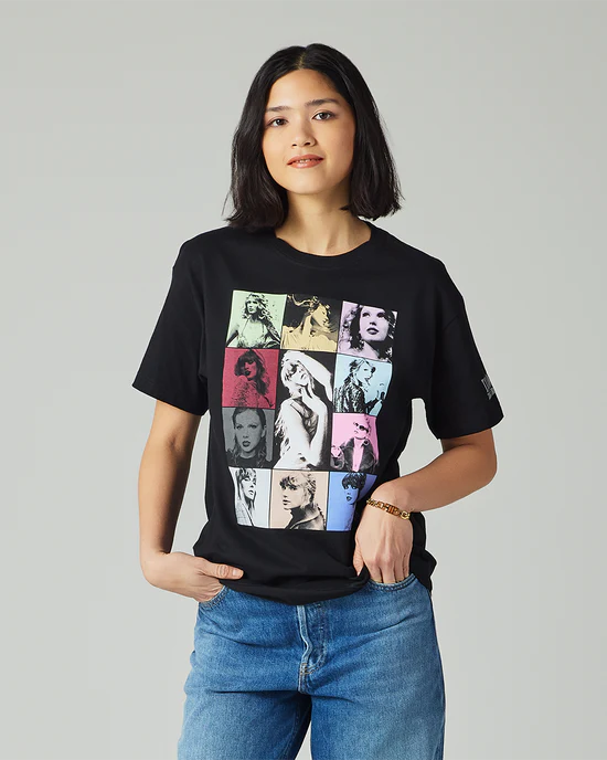 Taylor Swift | The Eras Tour Through Vancouver II Black T-Shirt