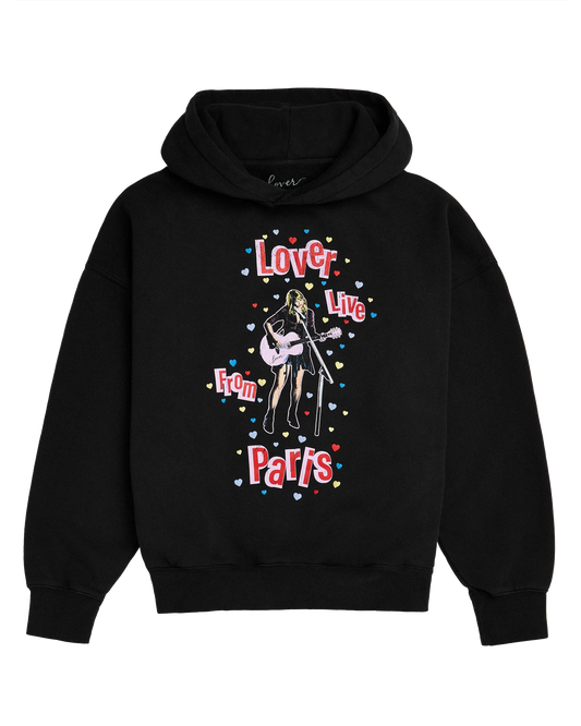 Lover Live From Paris Black Hoodie