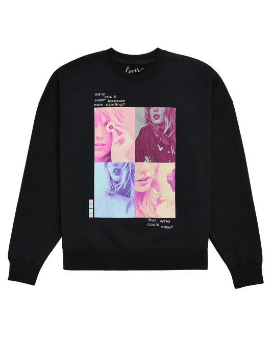 Who Could Ever Leave Me Darling? Crewneck Sweatshirt