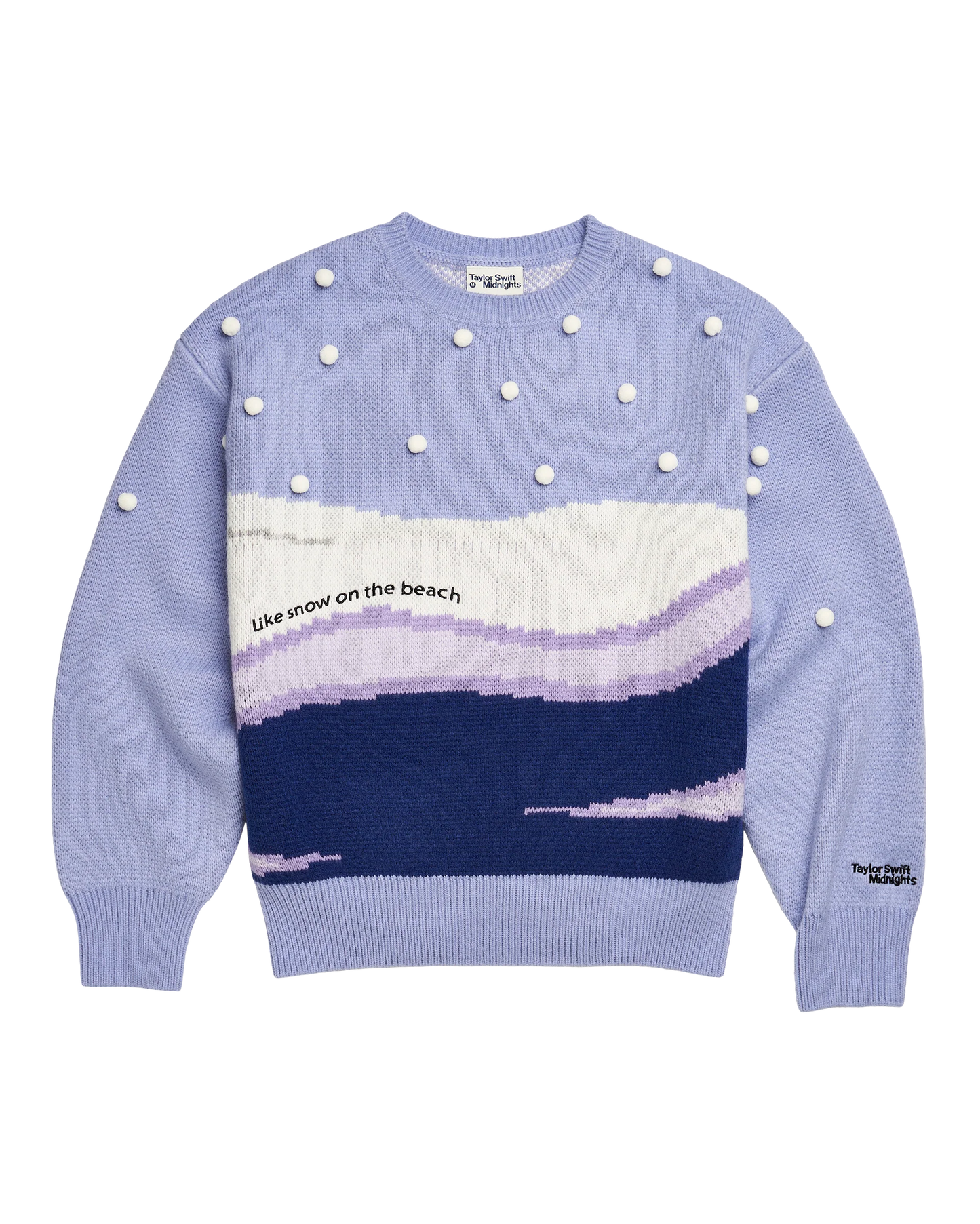 Like Snow On The Beach Sweater