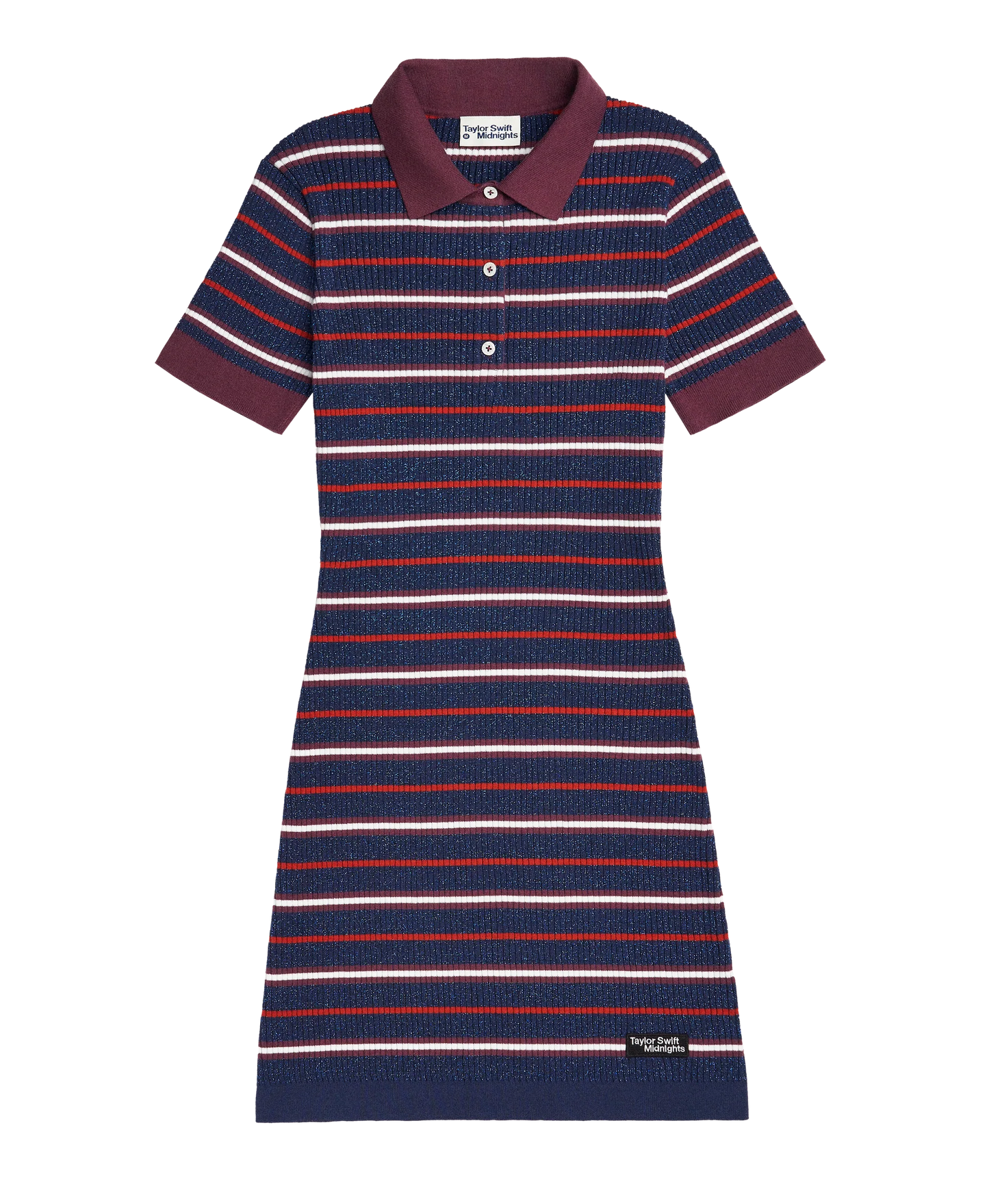 Rooting For The Anti-Hero Knit Polo Dress