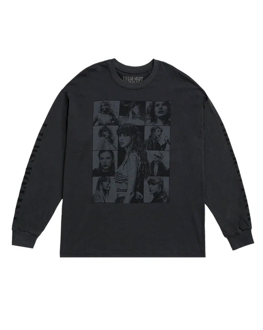 Taylor Swift| The Eras Tour Black Long Sleeve T-Shirt