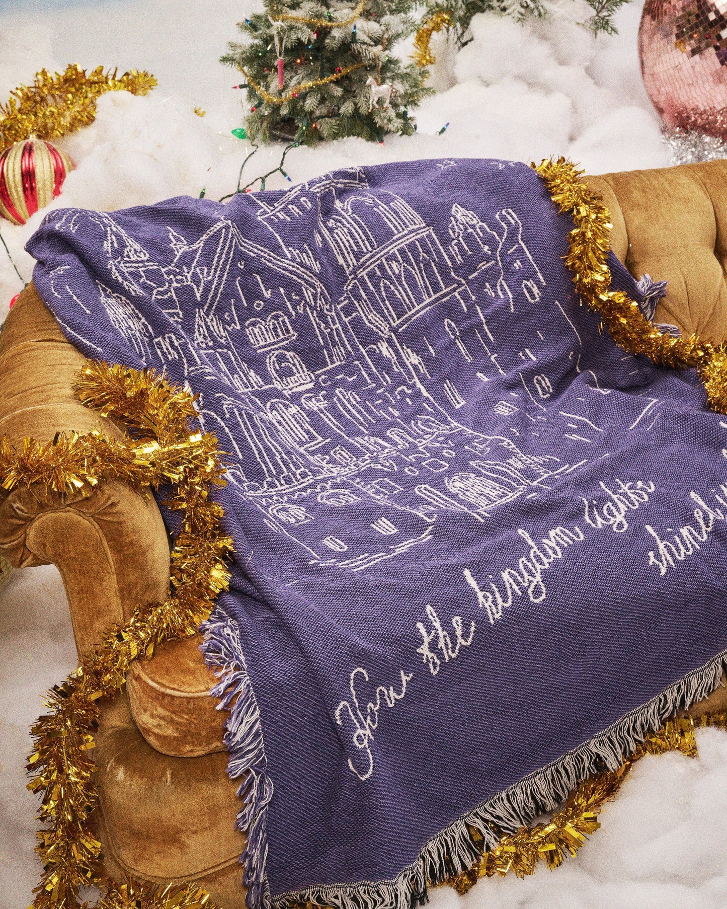 How The Kingdom Lights Shined Just For Me And You Blanket