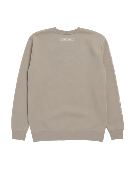 The Tortured Poets Department Beige Crewneck