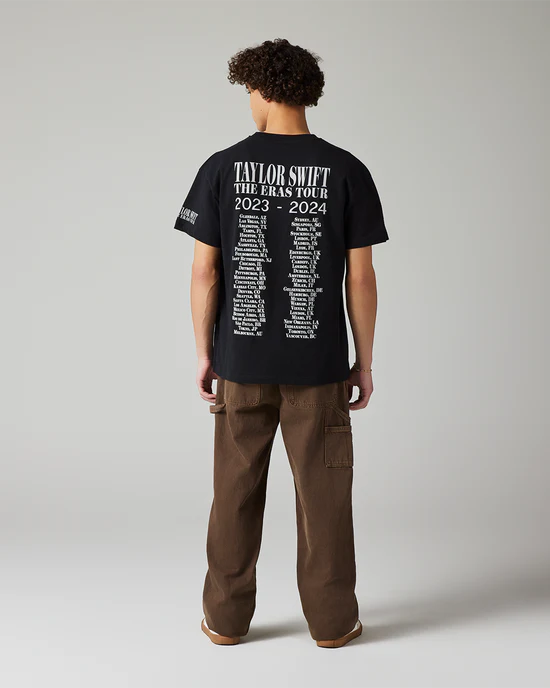 Taylor Swift | The Eras Tour Through Vancouver II Black T-Shirt
