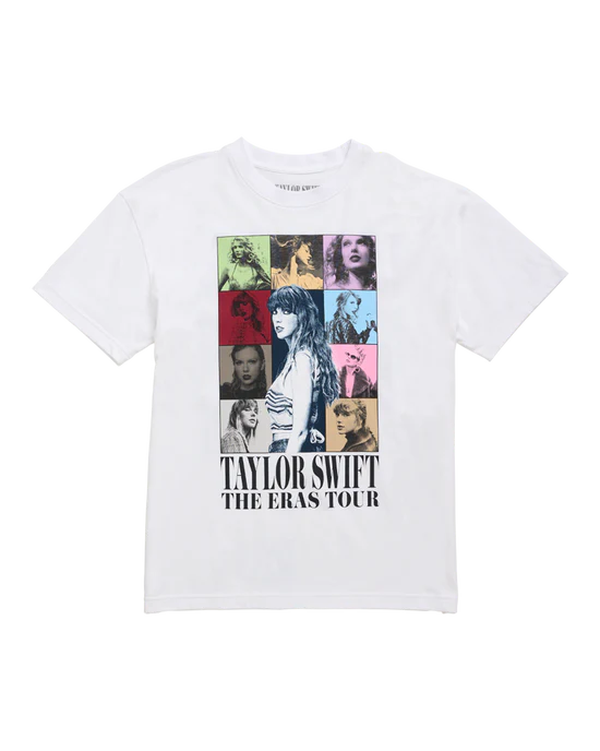 Taylor Swift | The Eras Tour Through LA White T-Shirt