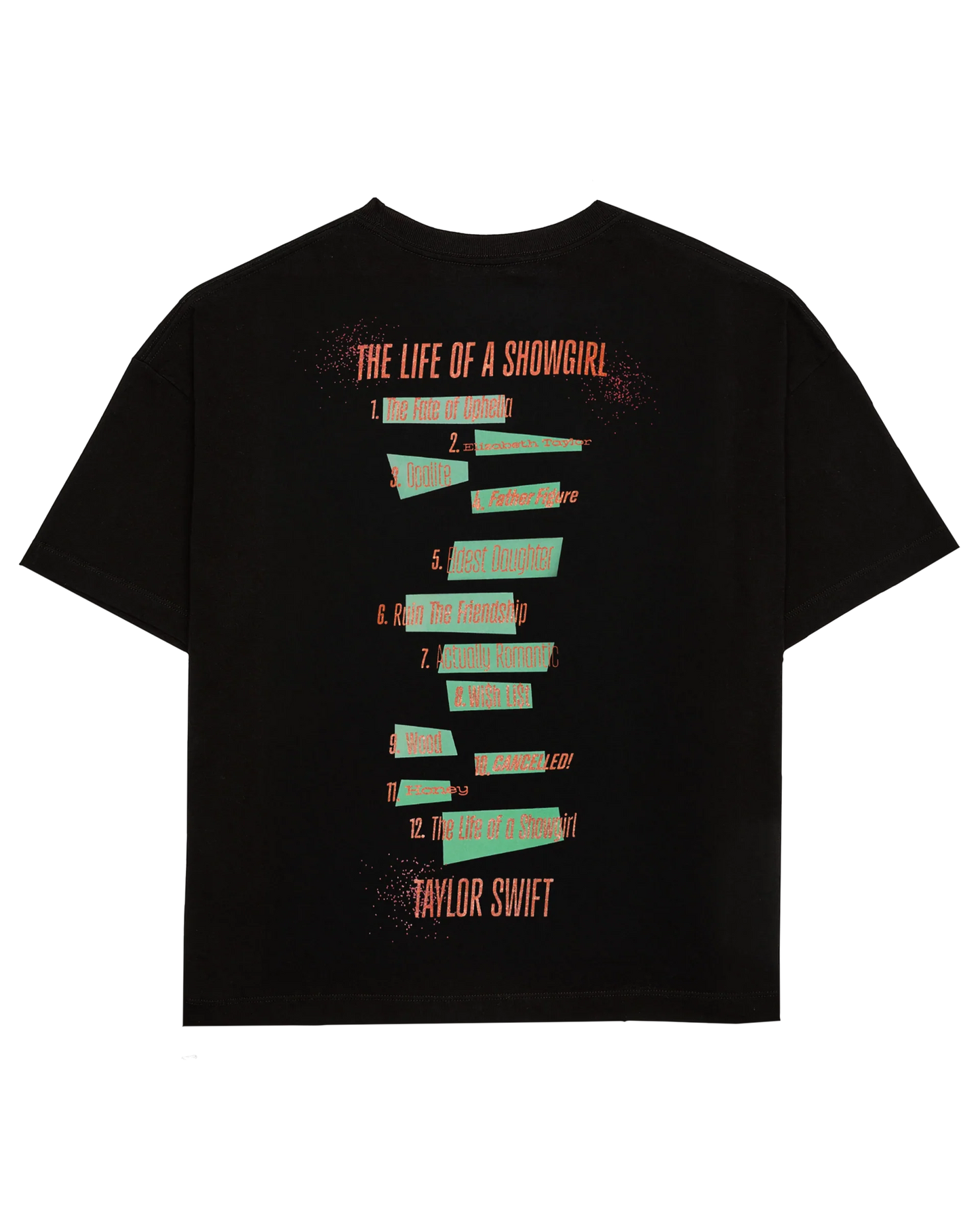 The Life of a Showgirl Album Cover T-Shirt