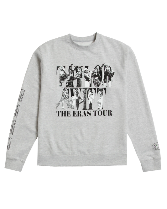 Taylor Swift | The Eras Tour Gray Crewneck