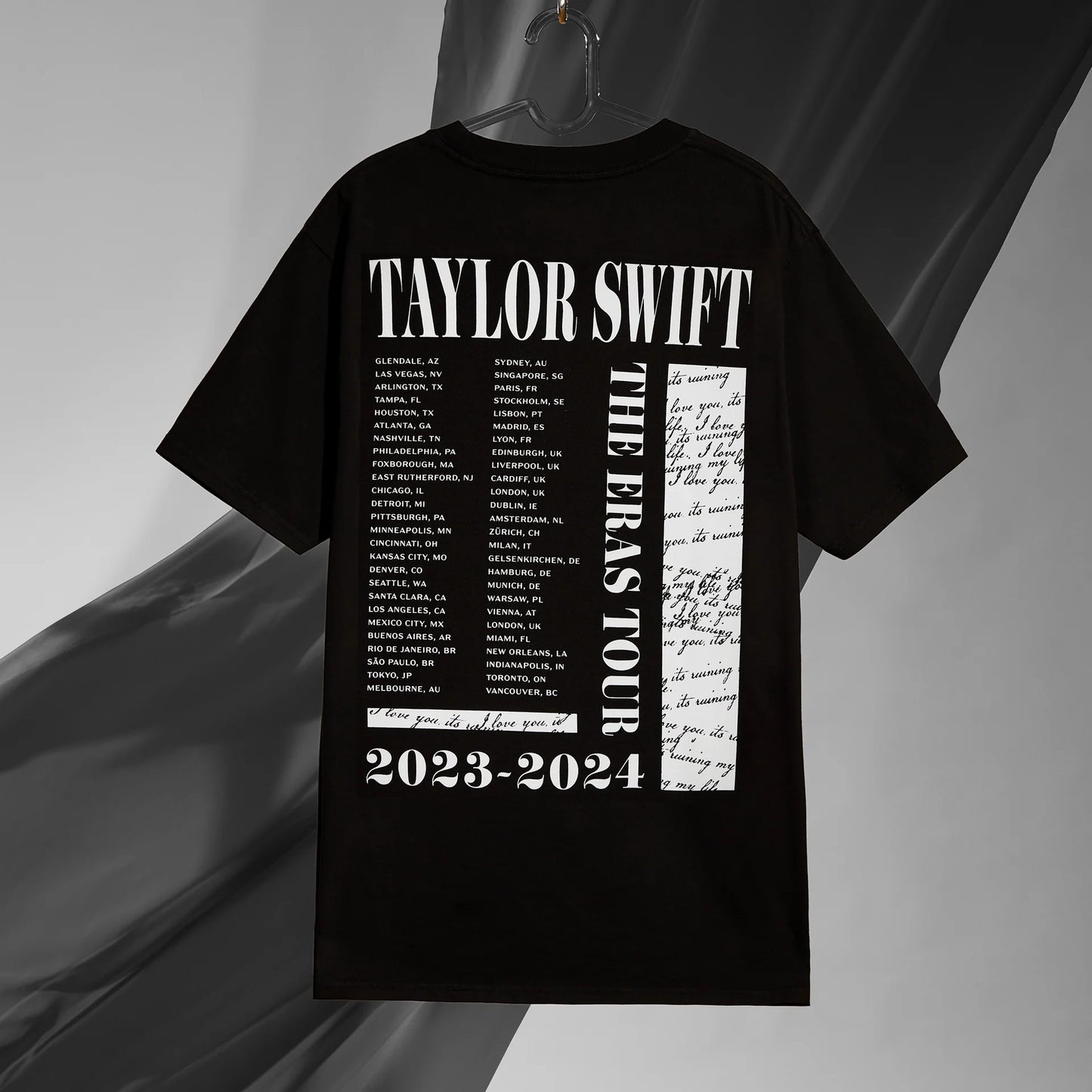 Taylor Swift | The Eras Tour TTPD Live Photo Oversized T-Shirt