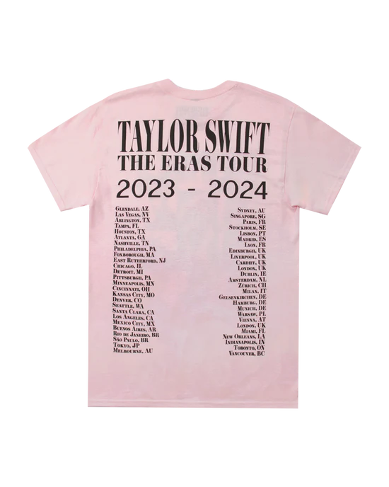 Taylor Swift | The Eras Tour Pink T-Shirt