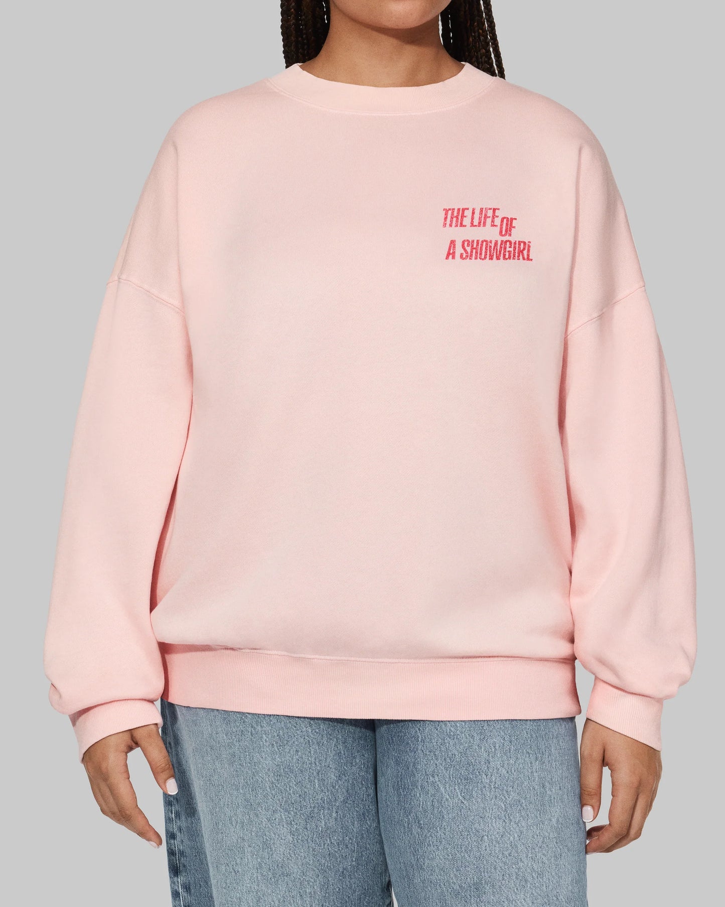 You Can Call Me Honey If You Want Pink Crewneck Sweatshirt