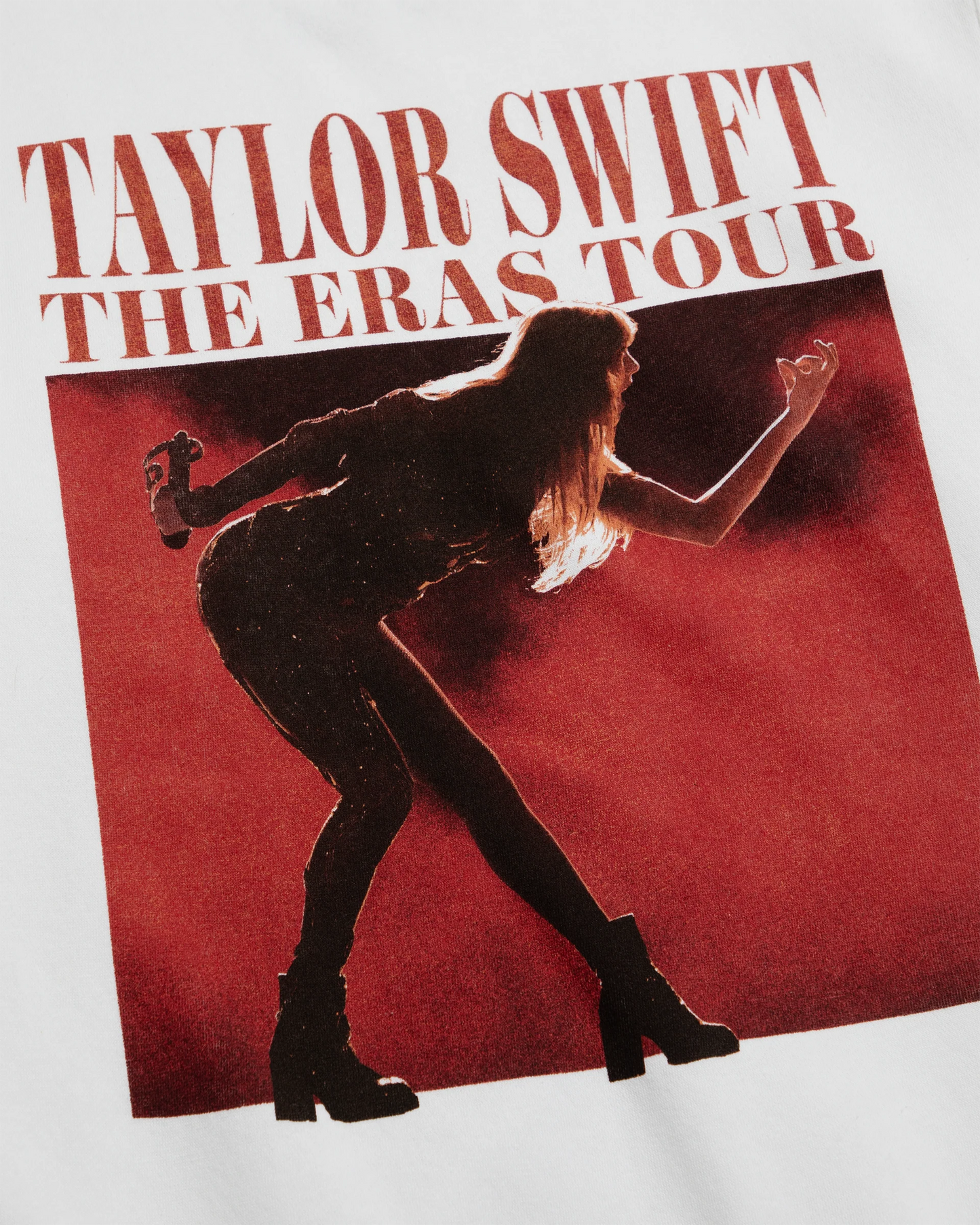 Taylor Swift | The Eras Tour Photo White Crewneck