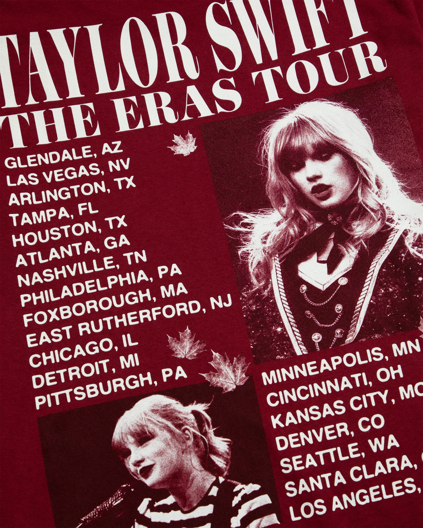Taylor Swift | The Eras Tour RED (Taylor's Version) Album T-Shirt