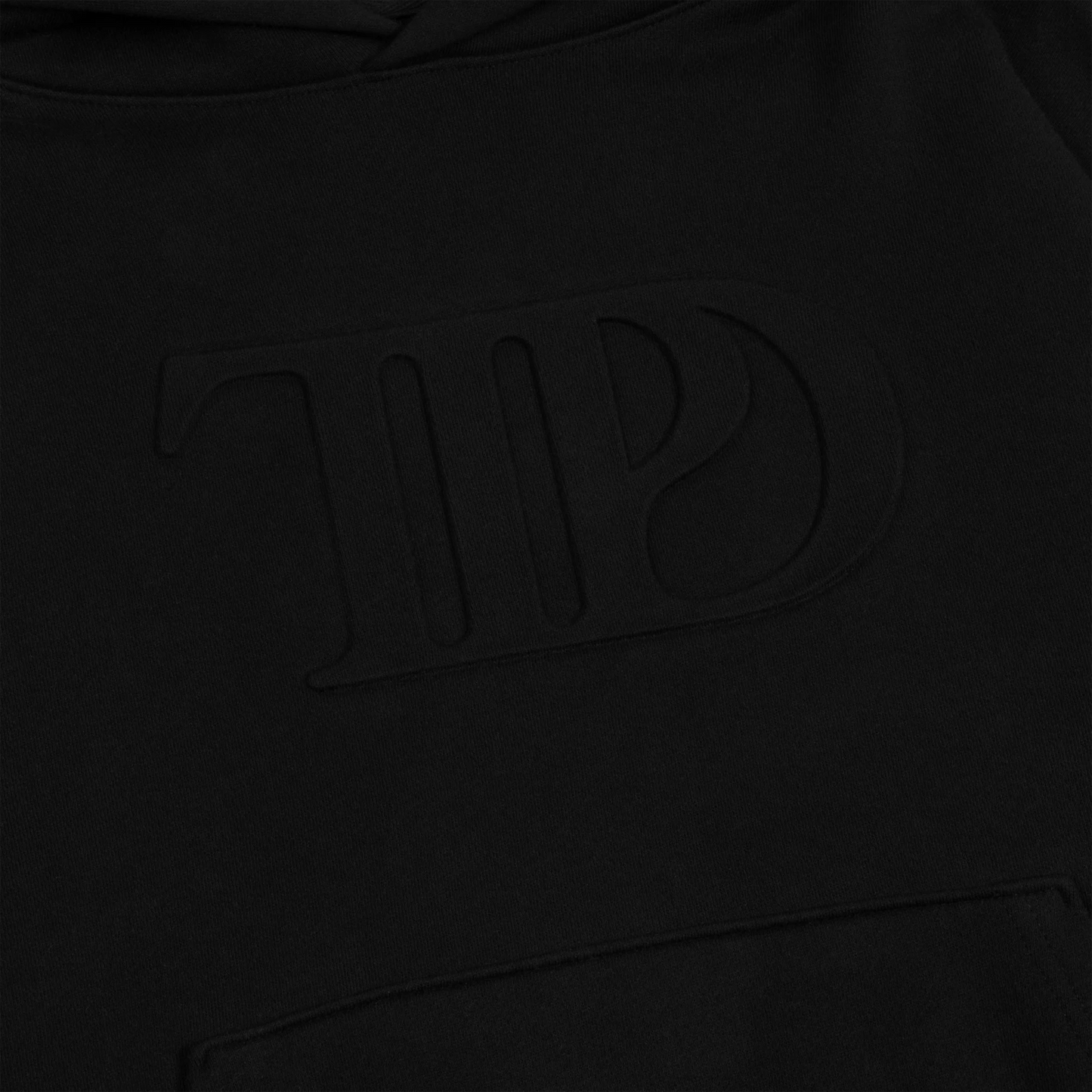 TTPD Black Embossed Hoodie
