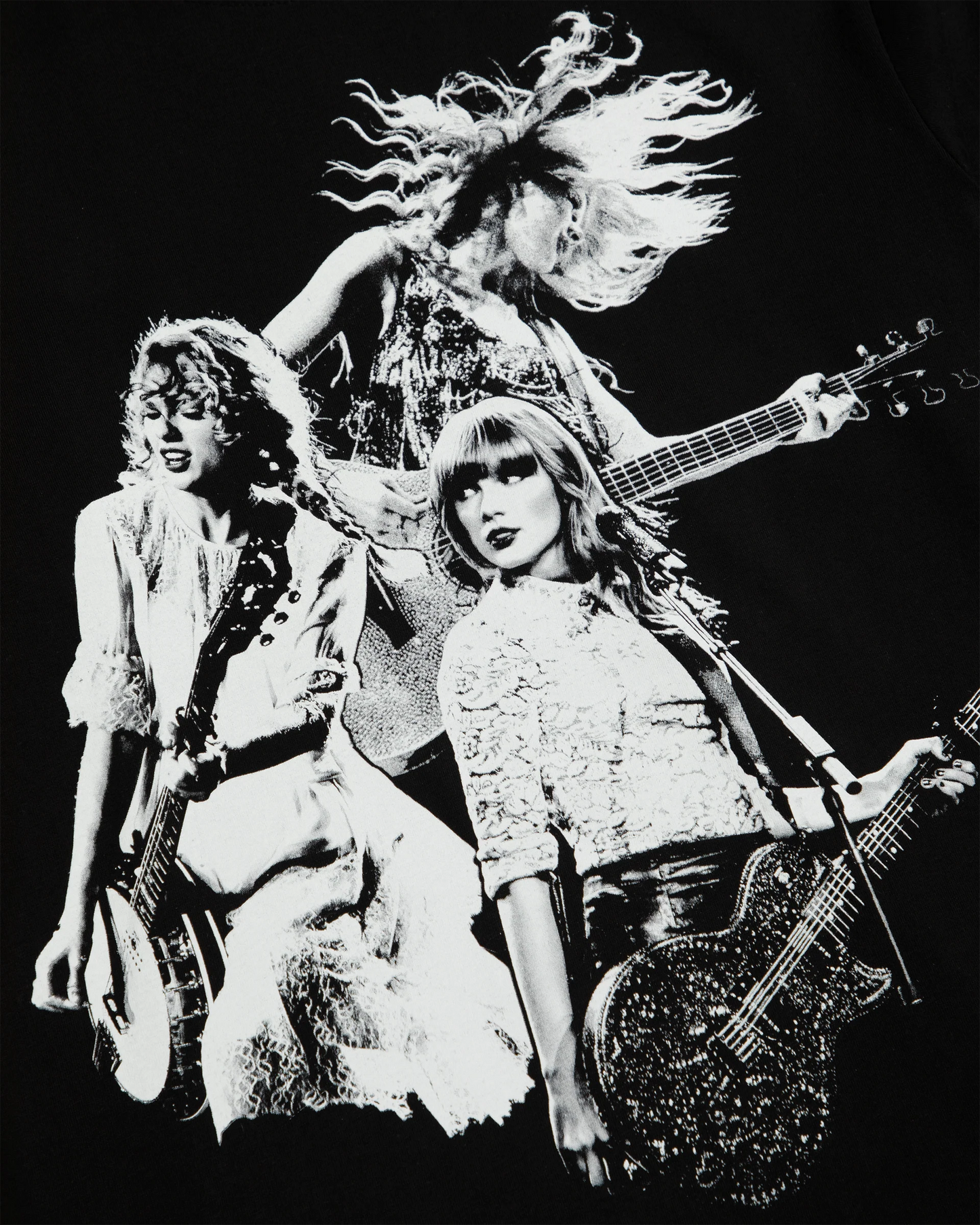 Taylor Swift | The Eras Tour Collage Black Long Sleeve