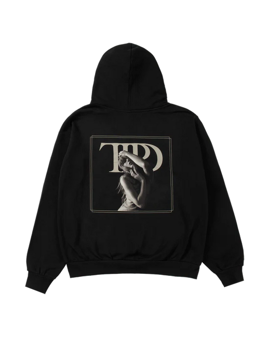 The Tortured Poets Department Black Hoodie