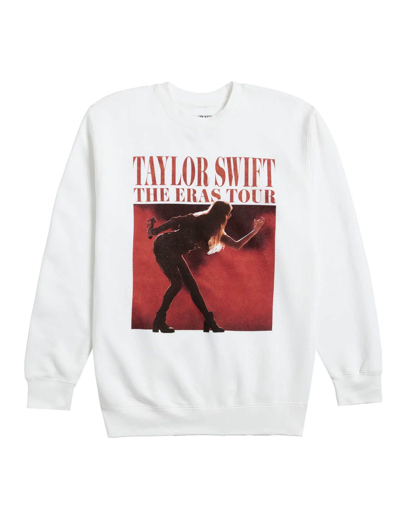 Taylor Swift | The Eras Tour Photo White Crewneck