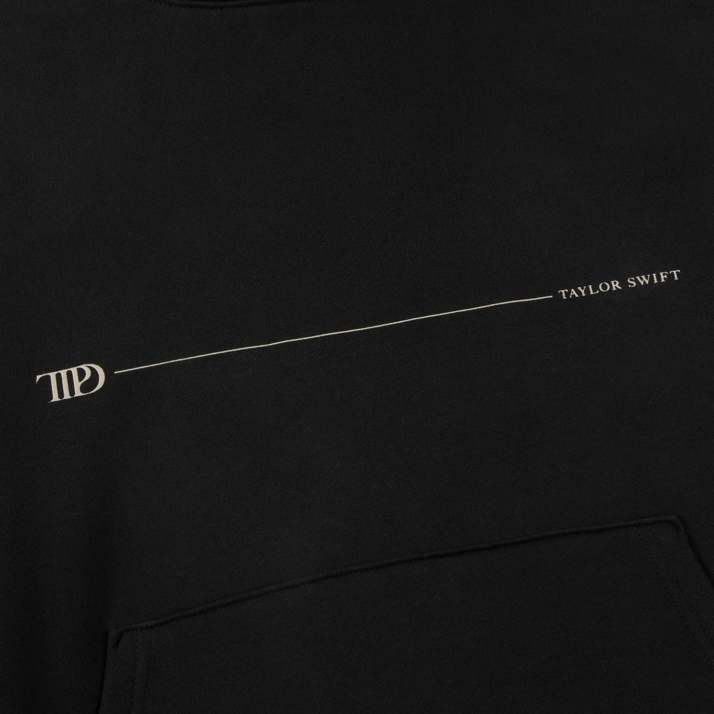 The Tortured Poets Department Black Hoodie