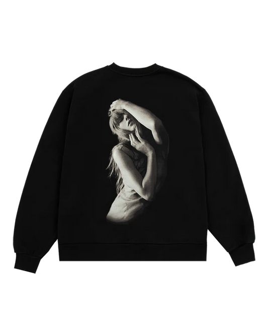 The Tortured Poets Department Black Crewneck