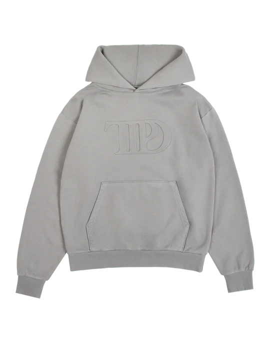 TTPD Gray Embossed Hoodie