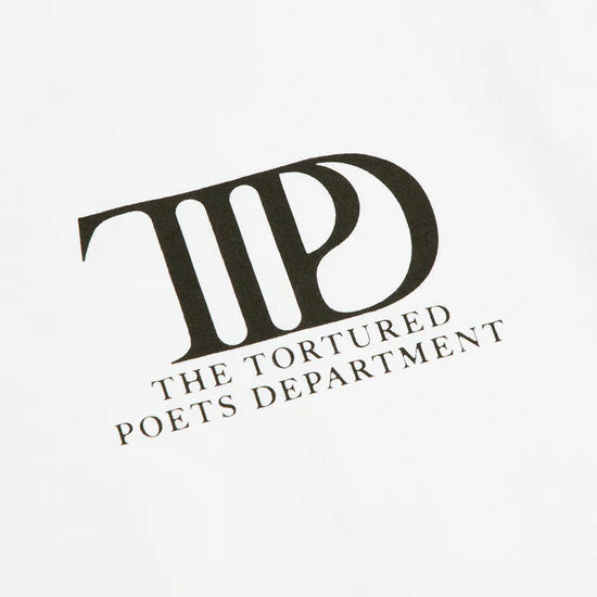 The Tortured Poets Department White T-Shirt