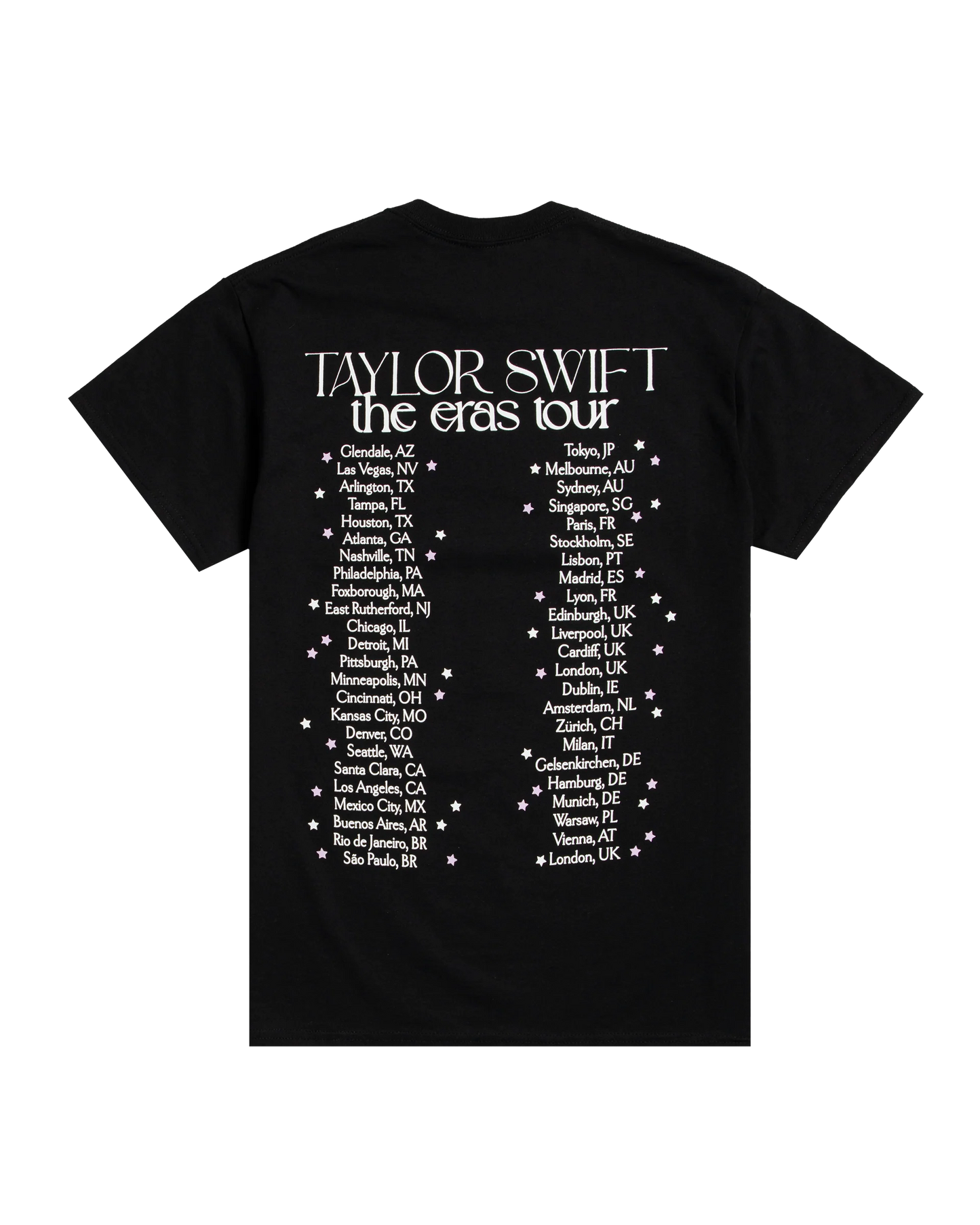 Taylor Swift | The Eras Tour Live Photo Stars T-Shirt