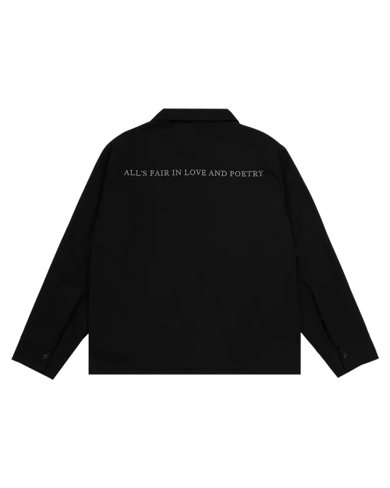 The Tortured Poets Department Black Jacket & 2 Patch Set Bundle