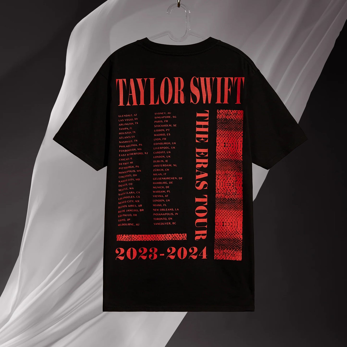 Taylor Swift | Thee Eras Tour Reputation Live Photo Oversized T-Shirt