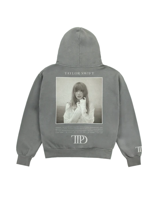 The Tortured Poets Department Gray Hoodie