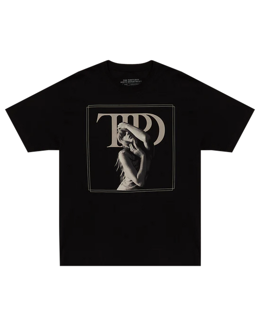 The Tortured Poets Department Black Photo T-Shirt