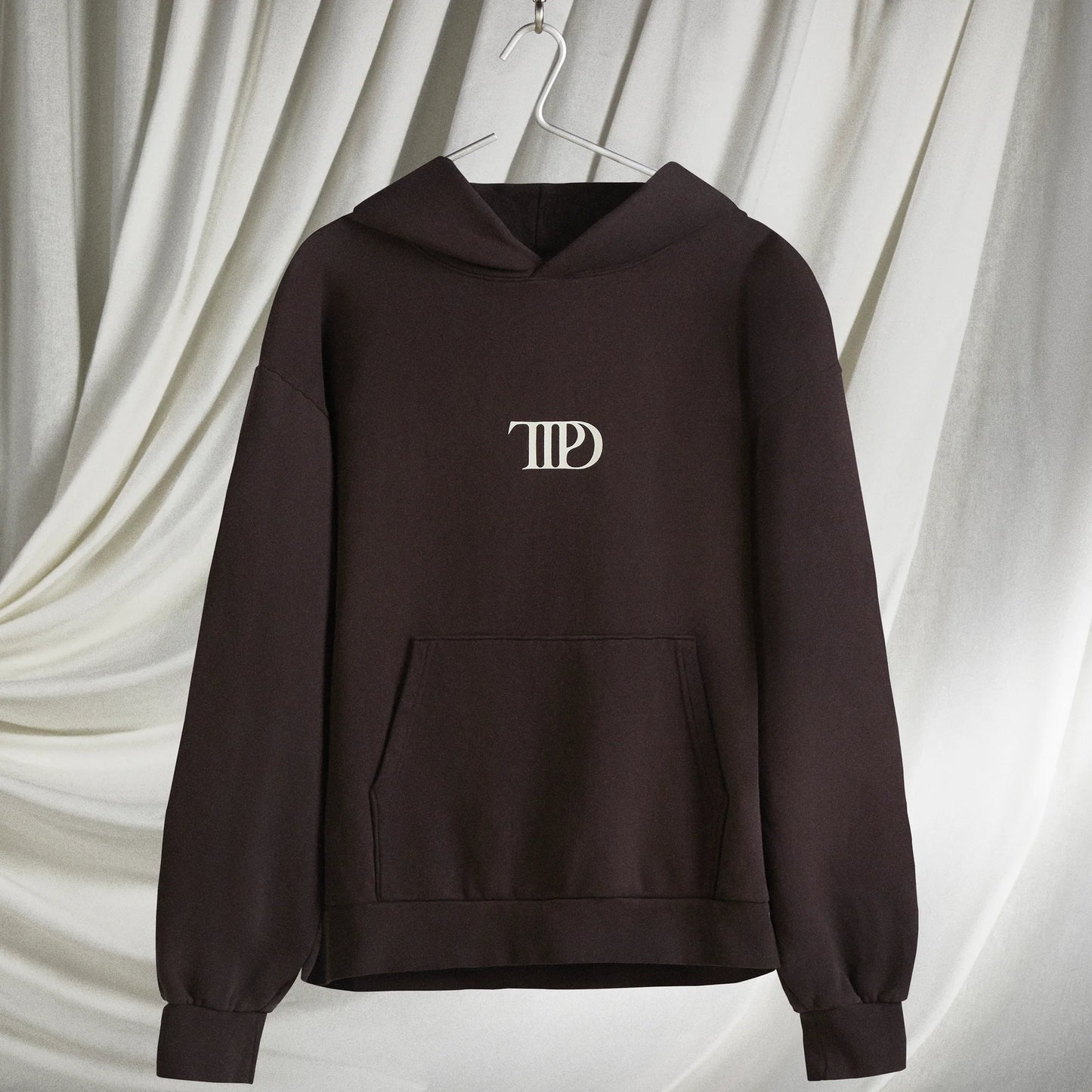 Who's Afraid Of Little Old Me? Dark Brown Hoodie